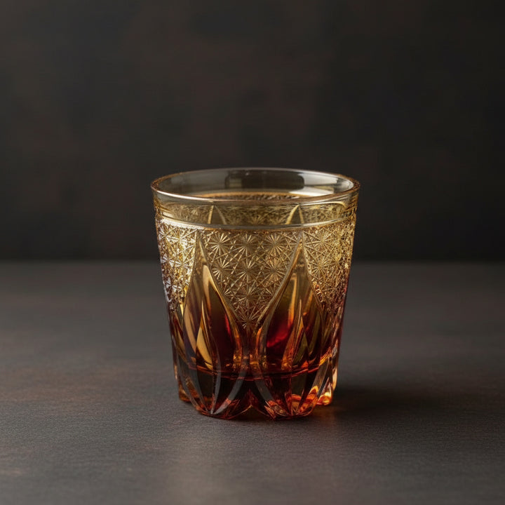 Nemoto Glass Edo Kiriko Whisky Glass by Kosho Nemoto - Shizuku
