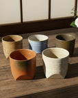 Earth Stone Tea Cup Set of 5