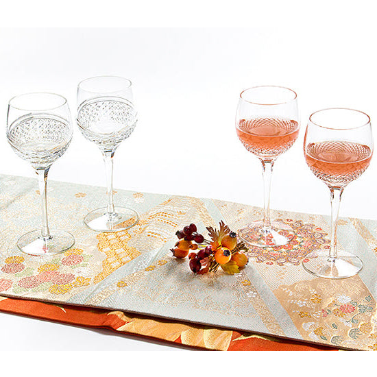 Kagami Wine Glasses Pair Set - Hagoromo