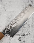 K&S VG10 Tsuchime Damascus Nakiri 180mm