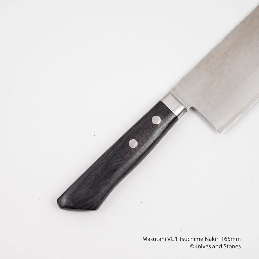 Masutani VG1 Tsuchime Nakiri 165mm Western Handle