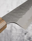 Nigara Aogami (Blue) Super Gyuto 210mm Tsuchime Black Chacate