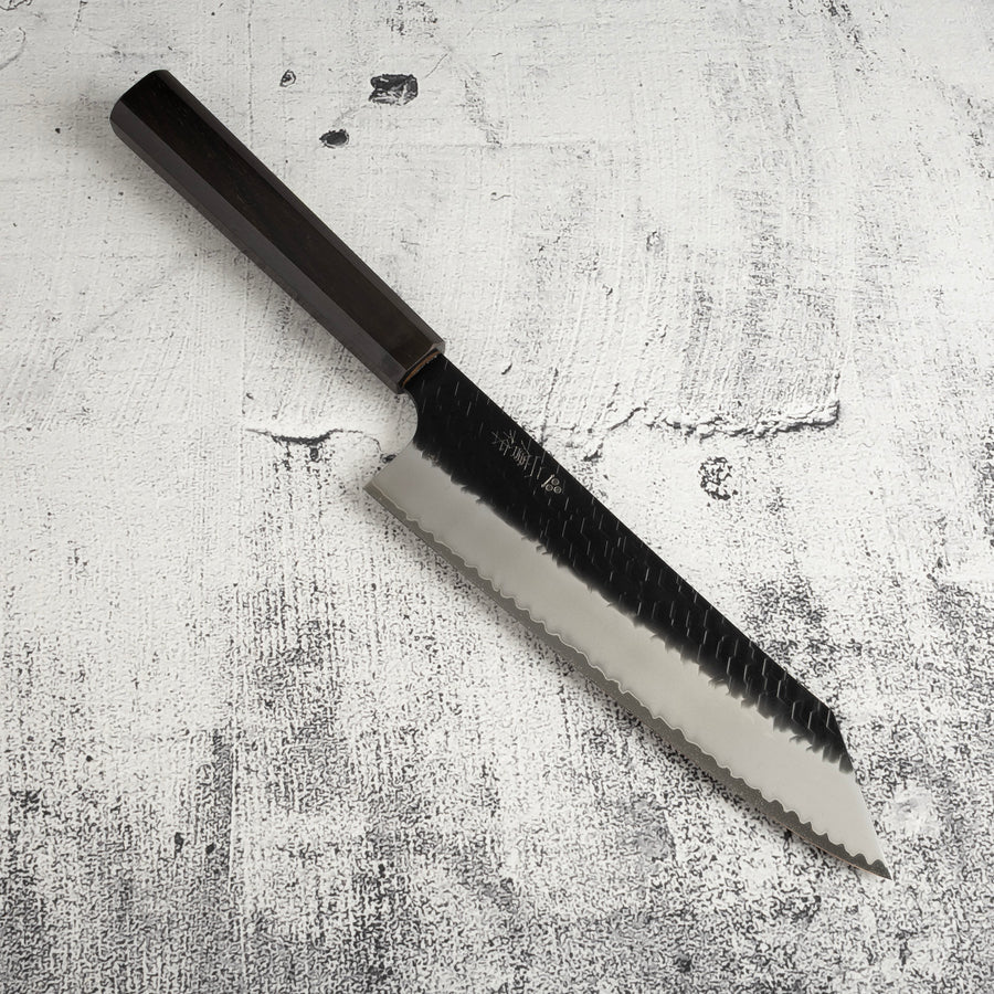 Nigara SG2 Kurouchi Tsuchime K tip Gyuto 210mm