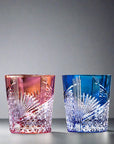 Kagami Whisky Glass Pair Set - Paper Crane