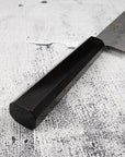 Tsunehisa Ginsan Nashiji Bunka 180mm Ebony Handle