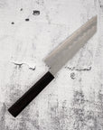 Tsunehisa Ginsan Nashiji Bunka 180mm Ebony Handle