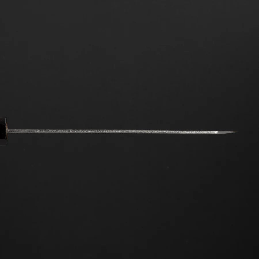 Tsunehisa Ginsan Nashiji Bunka 180mm Ebony Handle