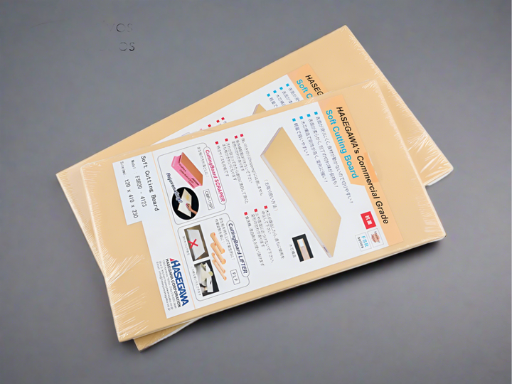 Hasegawa wood core soft rubber cutting board