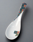 Kutani Ware Ceramic Spoon - Stone Tatami