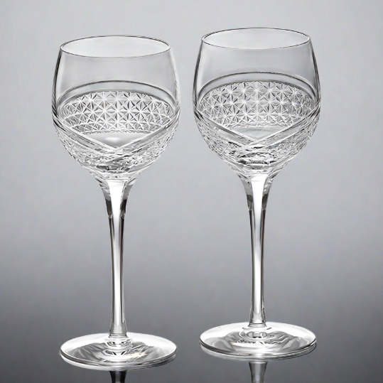 Kagami Wine Glasses Pair Set - Hagoromo
