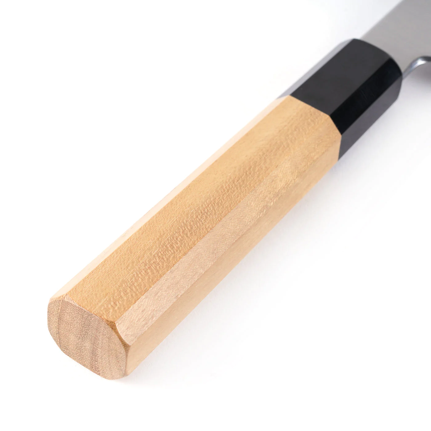 Hatsukokoro Sunaarashi VG10 Kurozome Santoku 180mm with Teak Wood Handle