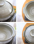 Banko-ware Chrysanthemum Clay Pot 2200ml