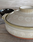 Ginpon Chrysanthemum Clay Pot