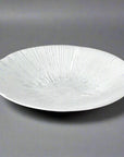 Mino-ware Kyo Sendan Ice White Plate